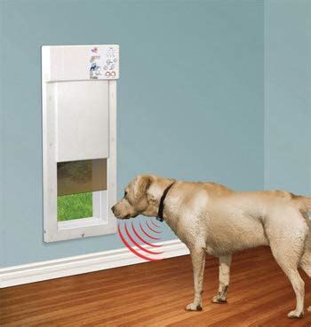 rf id doggie door|pet door with collar sensor.